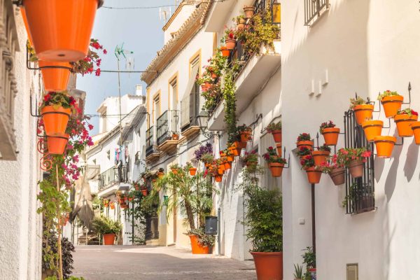 Andalusian Street in Estapona