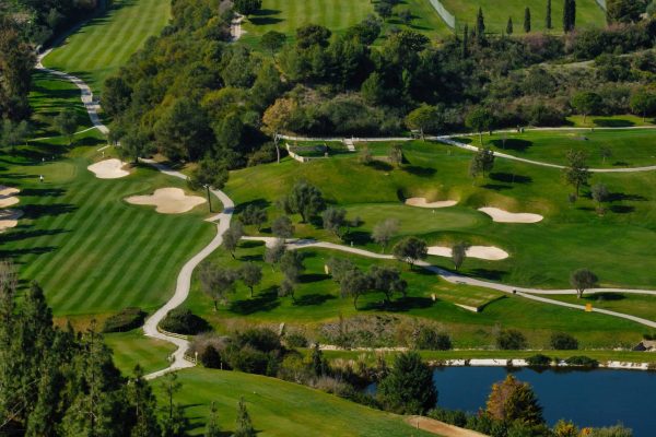 Golf course in Marbella, Andalusia, Spain