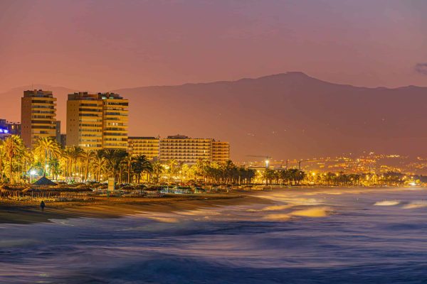 Torremolinos al amanecer