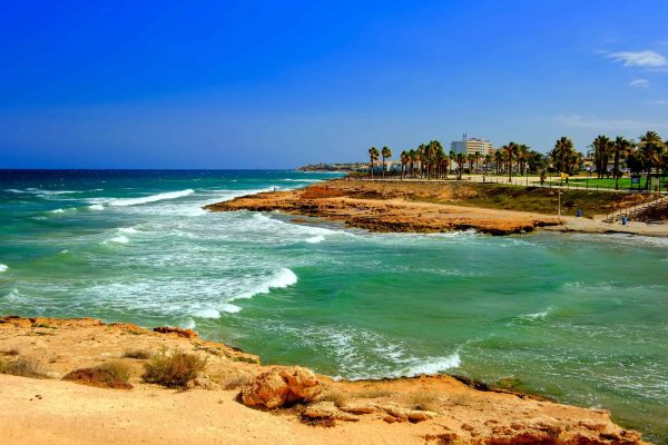 Spain, Playa Flamenca, Orihuela Costa, summer landscape 2021, Torrevieja